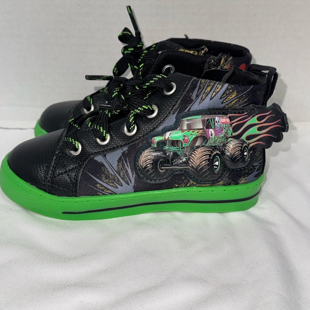 Grave Digger High-Top Sneakers - Picture 4 of 5